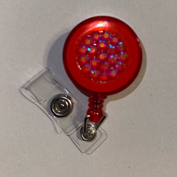 Rhinestone Bling Badge Holder - Picture 5 of 9